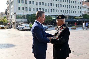 Jandarma Genel Komutanı Orgeneral Arif Çetin, Manisa'yı Ziyaret Etti