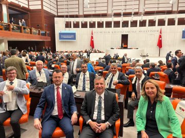 CHP Milletvekili Bekir Başevirgen, TBMM'de Filistin Halkına Destek Toplantısına Katıldı