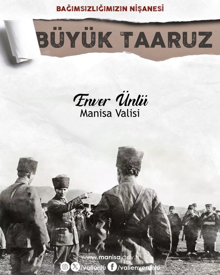 Büyük Taarruz'un 102. Yıl Dönümü