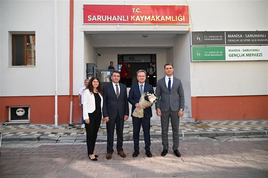 Vali Enver Ünlü Saruhanlı İlçesini Ziyaret Etti
