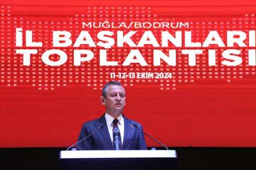 CHP Genel Başkanı Özgür Özel İl Başkanları Toplantısında Konuştu