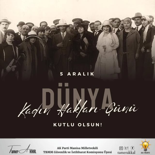 5 Aralık'ta Kadınlara Seçme ve Seçilme Hakkı Verildi