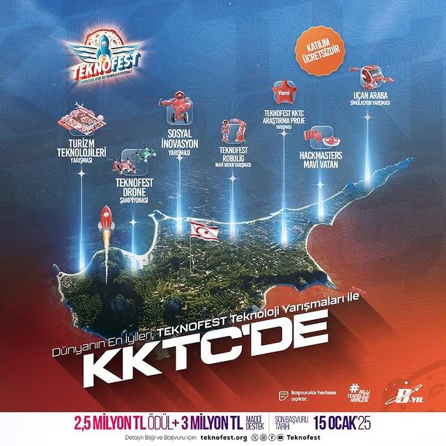 Dünyanın En İyi Teknoloji Yarışmaları KKTC'de Gerçekleşecek