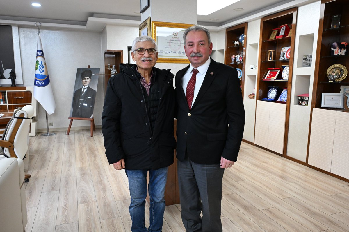 Salihli Belediyesi, Önceki Dönem Başkan Yardımcısı Hasan Sungur'u Misafir Etti