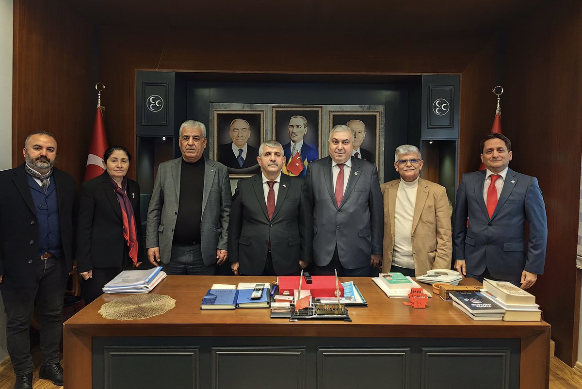 KONSİAD ve KONSİFED Yönetimi MHP İzmir İl Başkanlığını Ziyaret Etti