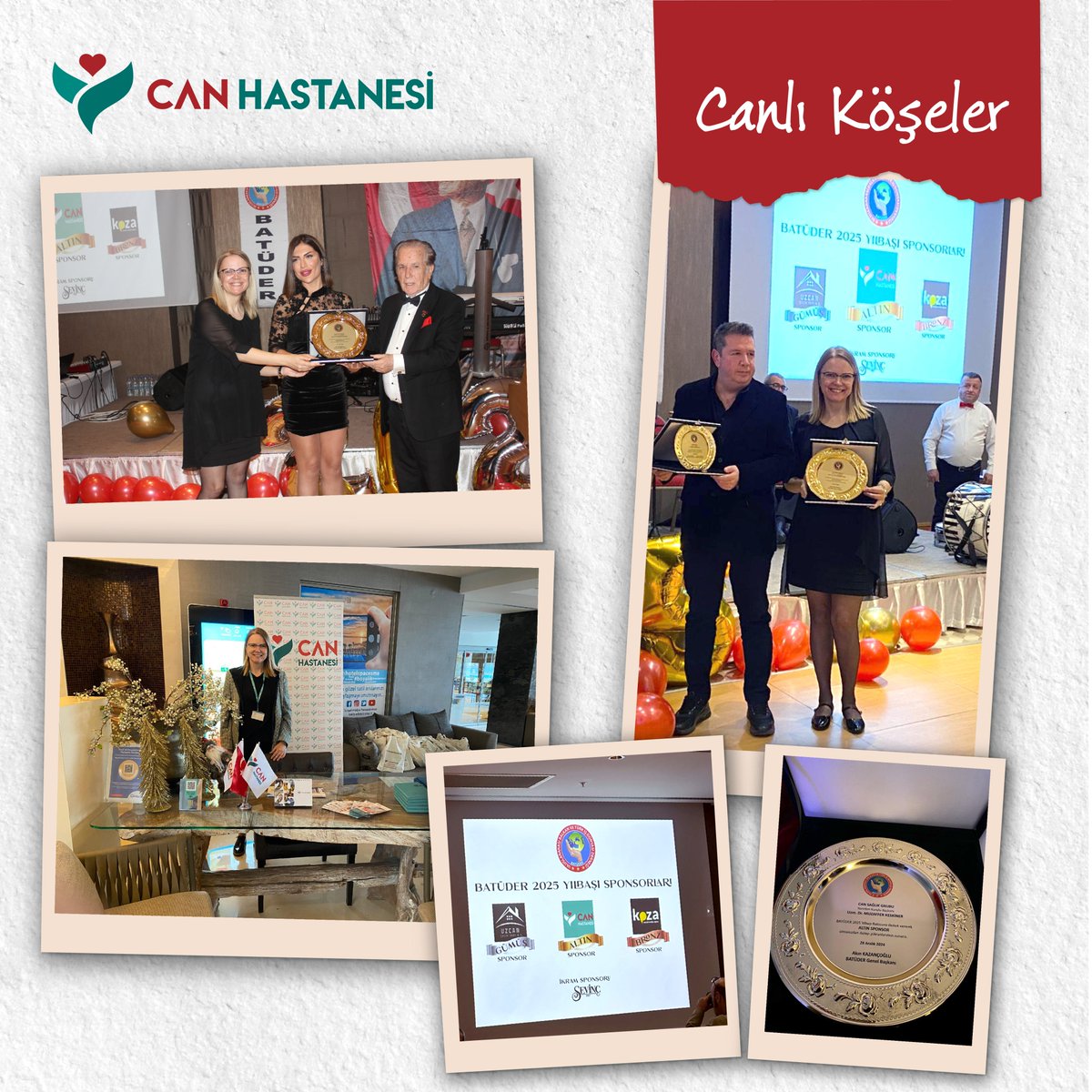 İzmir Özel Can Hastanesi, Sağlıkta Altın Sponsor Ödülüne Layık Görüldü