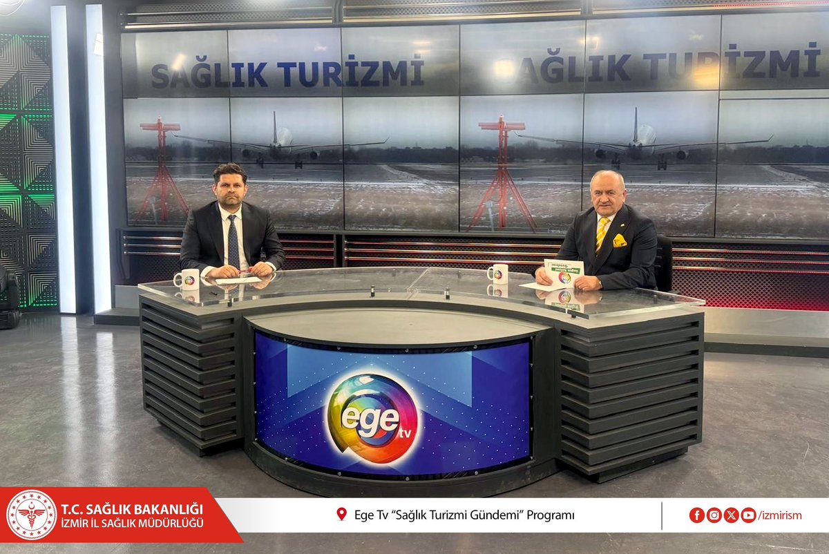 İzmir İl Sağlık Müdürü Dr. Öğretim Üyesi M. Burak Öztop, EGE TV'de sağlık turizmi hakkında konuştu