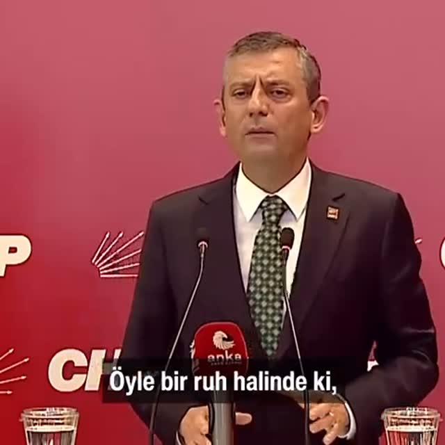 Genel Başkan Özgür Özel'den Cumhurbaşkanı Erdoğan'a Eleştiri: 