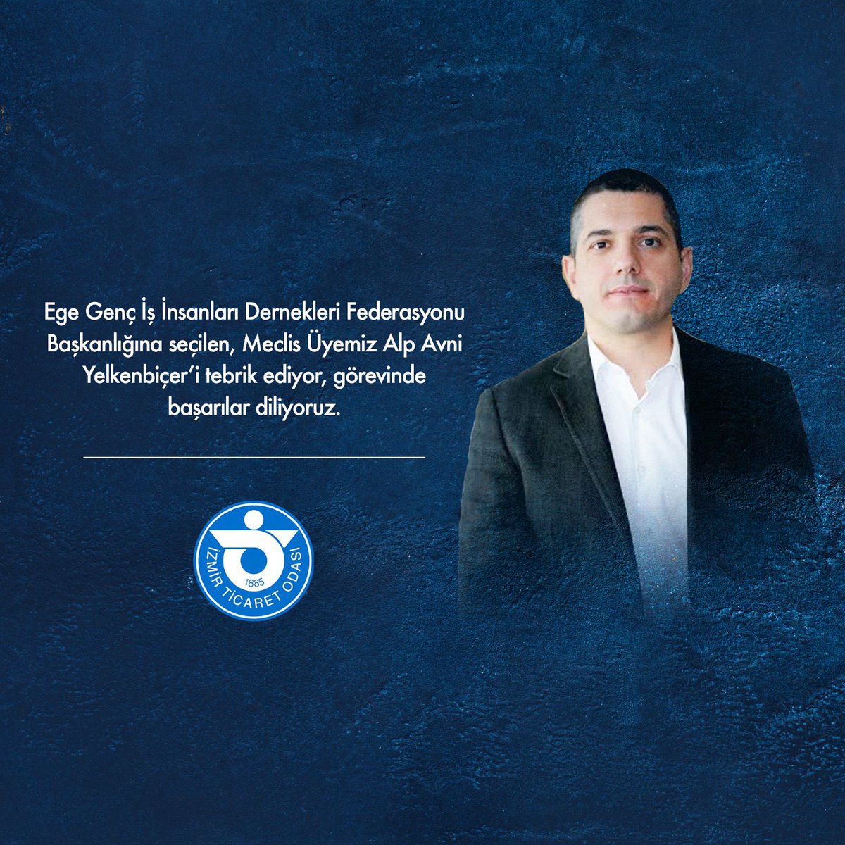 Ege Genç İş İnsanları Dernekleri Federasyonu'nun Yeni Başkanı Alp Avni Yelkenbiçer Oldu