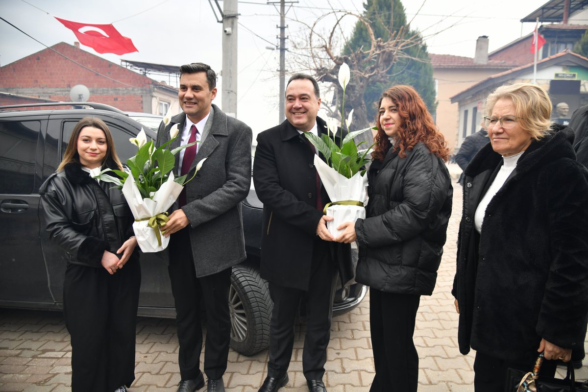 Belediye Başkan Besim Dutlulu, Manisa Büyükşehir Belediye Başkanı Ferdi Zeyrek ile Selçikli Mahallesini Ziyaret etti