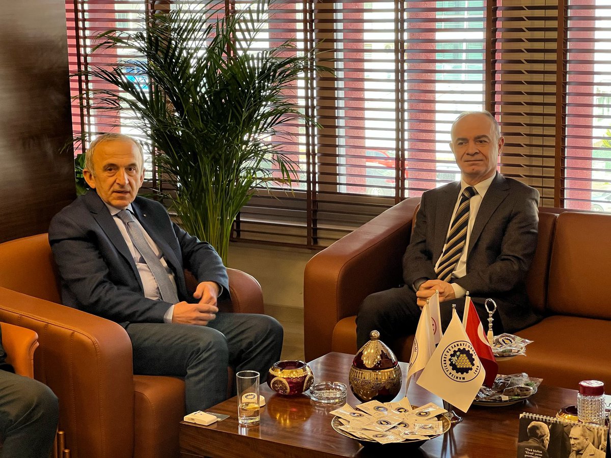 Manisa Ticaret ve Sanayi Odası, Deftardar İbrahim Koç'u Ağırlıyor