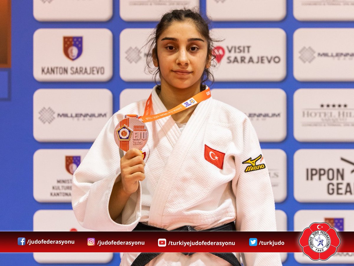 Manisalı Zilan Ertem, Gençler Judo Avrupa Kupası'nda Gümüş Madalya Kazanır