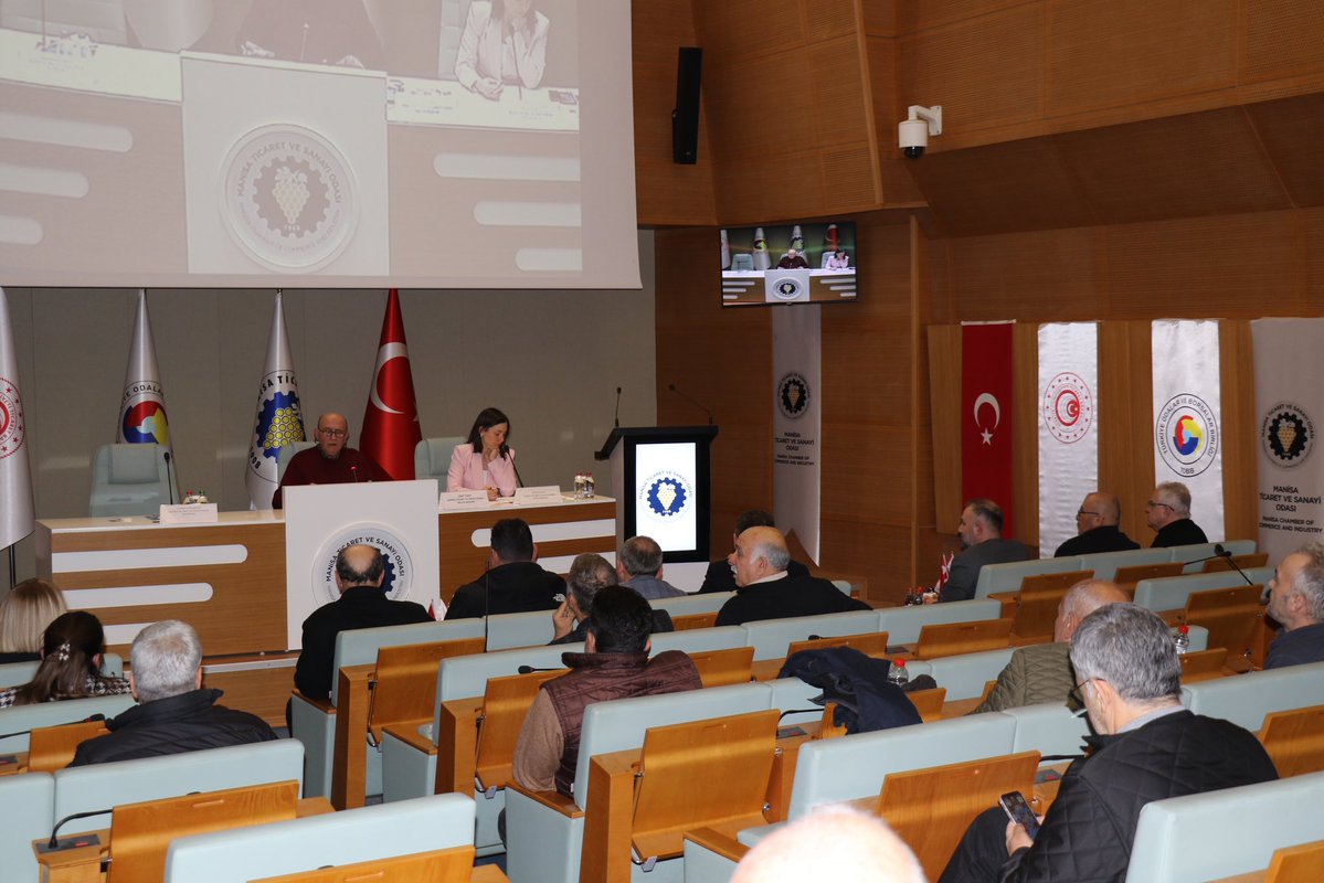 Manisa Ticaret ve Sanayi Odası Şubat Ayı Meclis Toplantısını Yapıldı