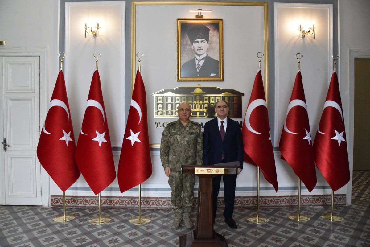 Manisa'da Ege Ordusu'nun Üst Düzey Komutanlarıyla Yapılan Özel Görüşme