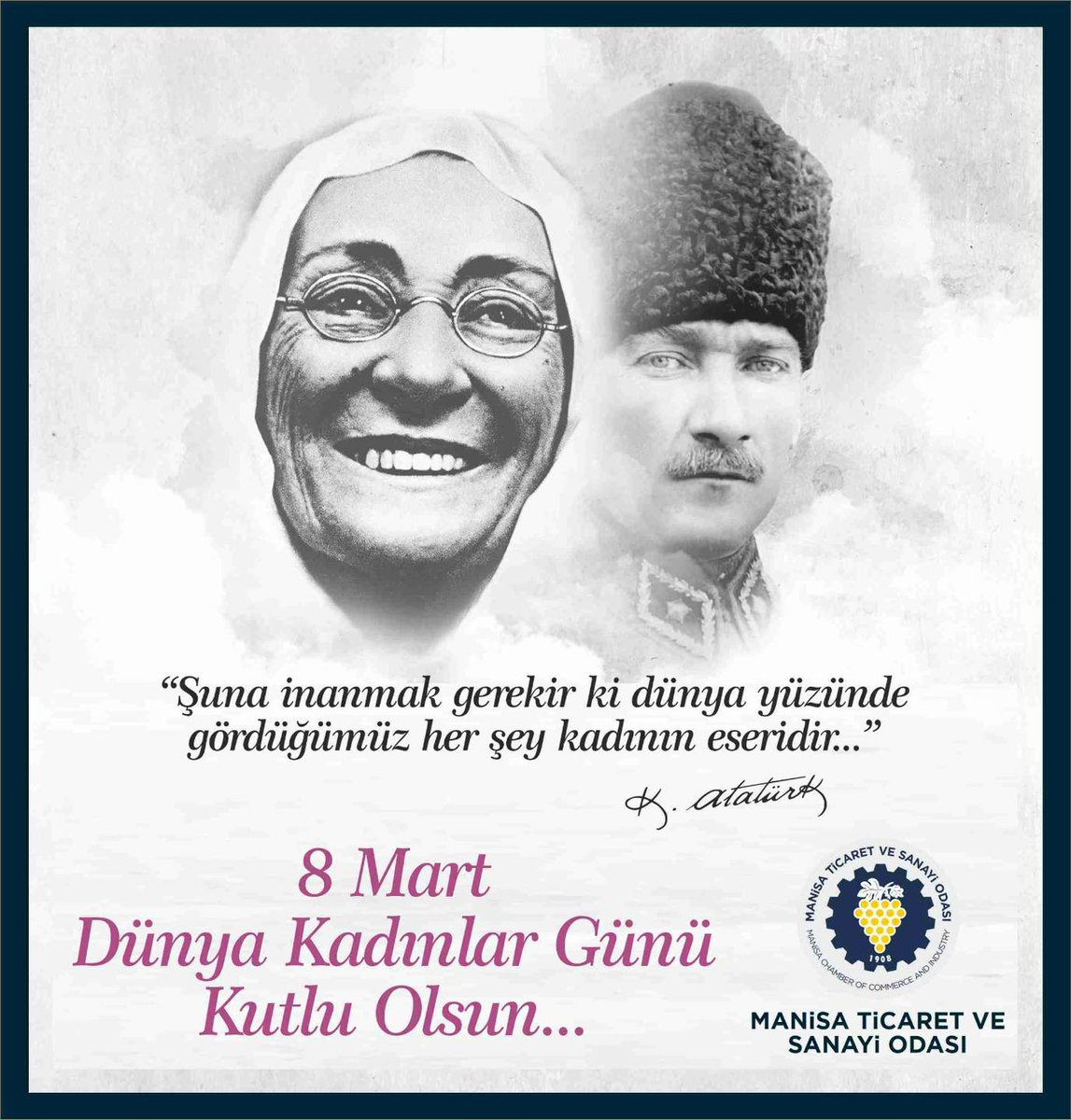 Manisa TSO: Kadınların Gücü Milletimizin Gücüdür - 8 Mart Dünya Kadınlar Günü Kutlu Olsun