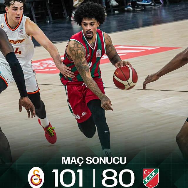 Karşıyaka, Galatasaray'a Deplasmanında Mağlubiyet Yaşadı
