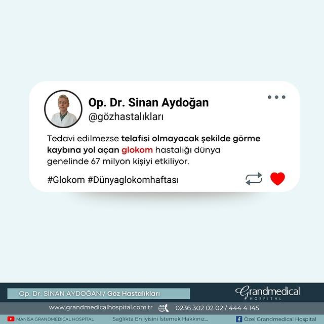 Manisa Özel Grandmedical Hastanesi: Glokom Hakkında Önemli Bilgiler