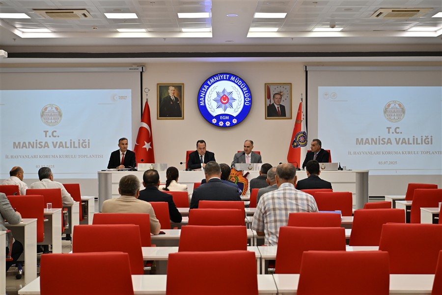  Belediye Başkanlarımızla Sahipsiz Hayvanlara İlişkin Etkin Tedbirler Değerlendirildi
